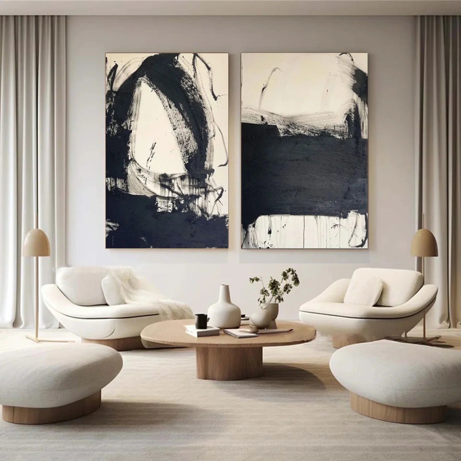 Abstract Tranquility Set of 2 #WS526