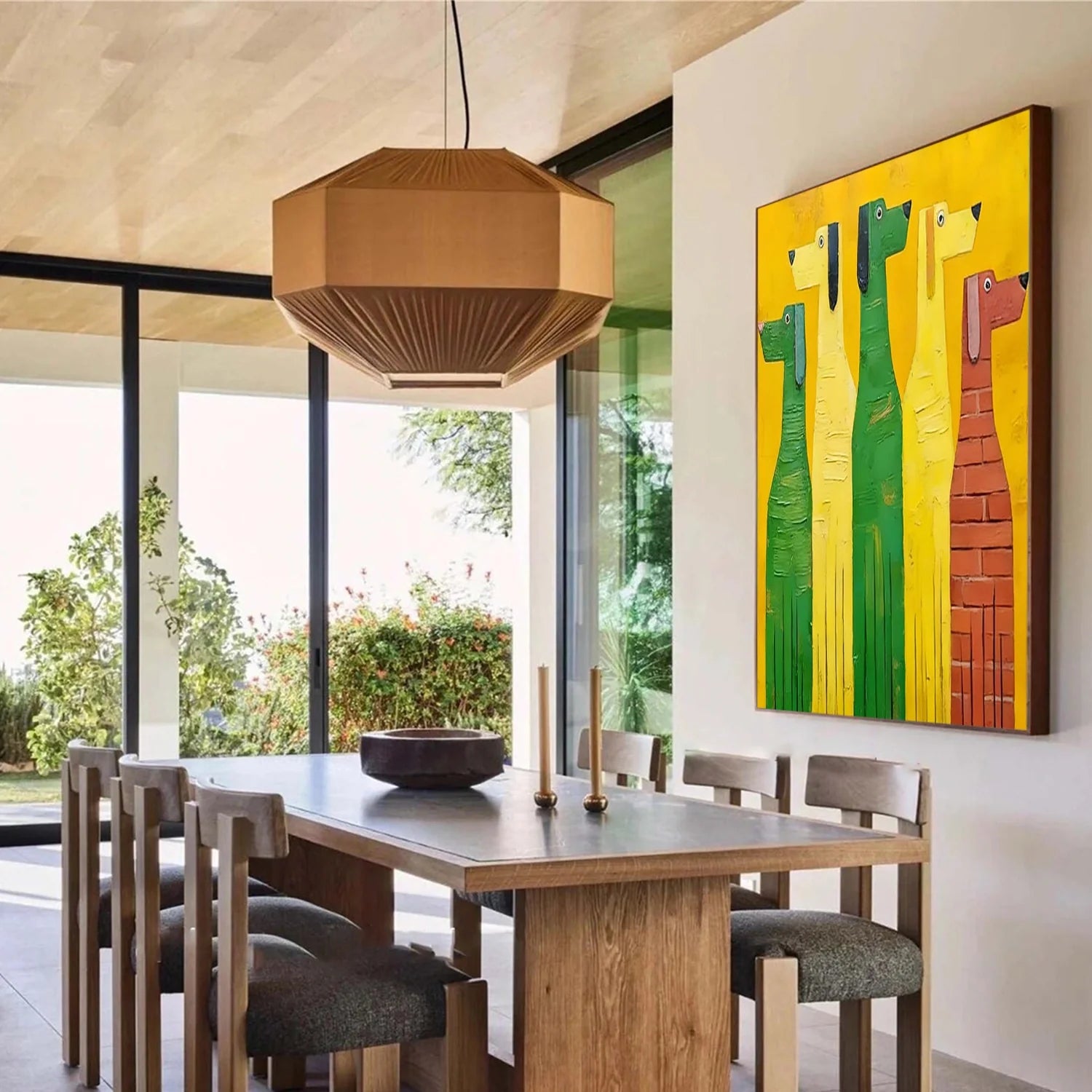 Abstract Animal Wall Art #AL199