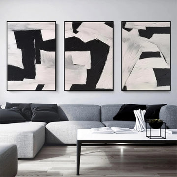 WABI SABI Abstract Tranquility Set of 3 #WS548