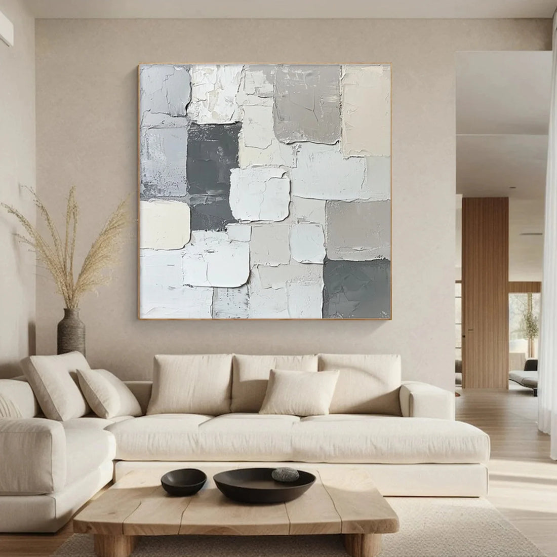 Minimalist Textured Canvas Art #MM337