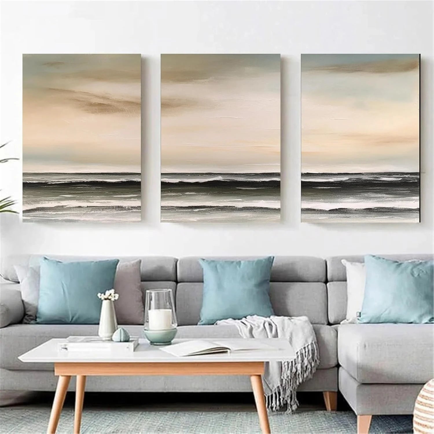 Sea & Sky Art  Set of 3 #MS106