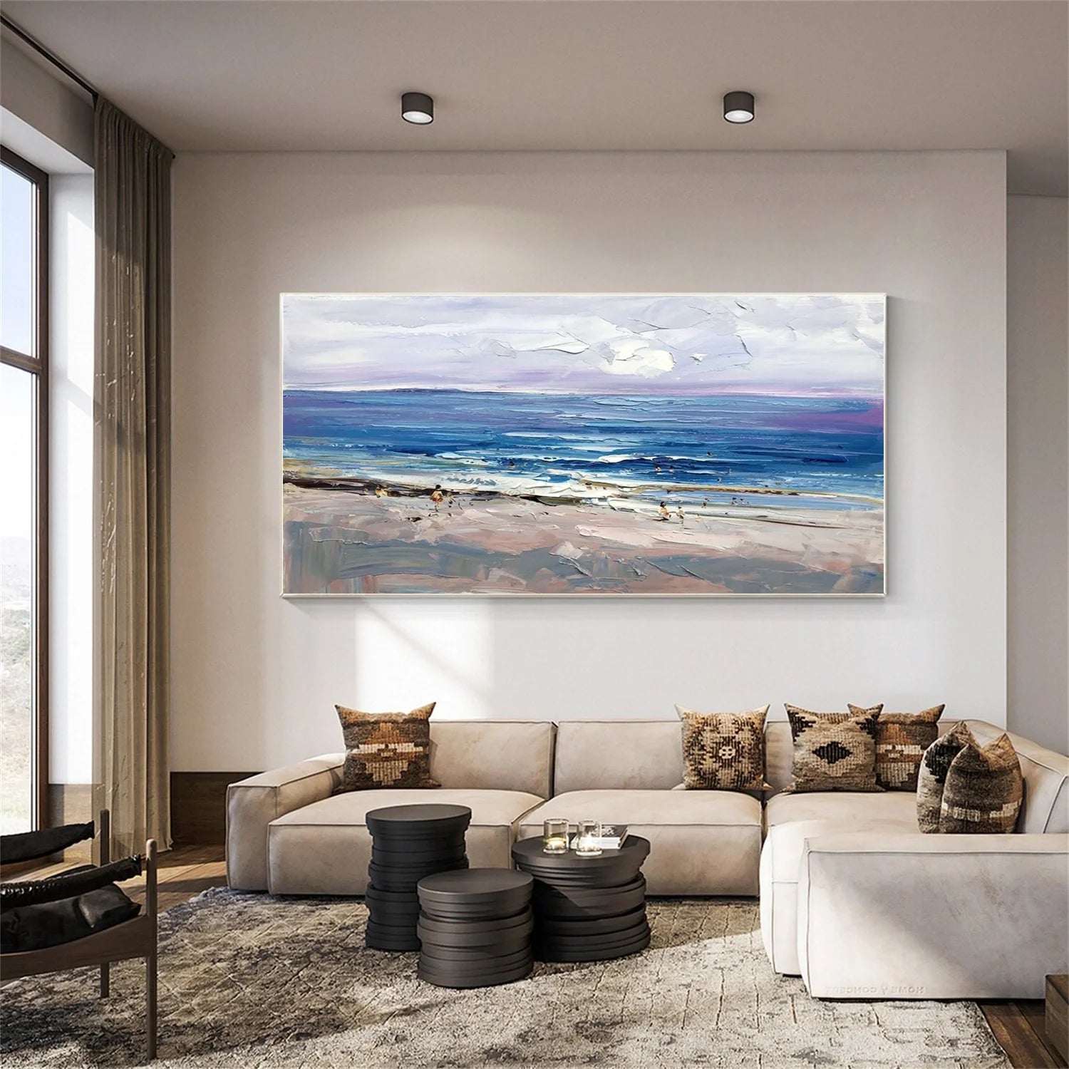 Sea & Sky Textured Art #MS096