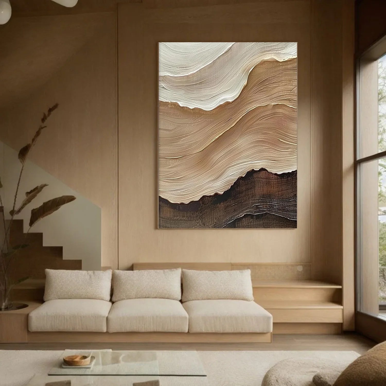 Minimalist Textured Canvas Art #MM294