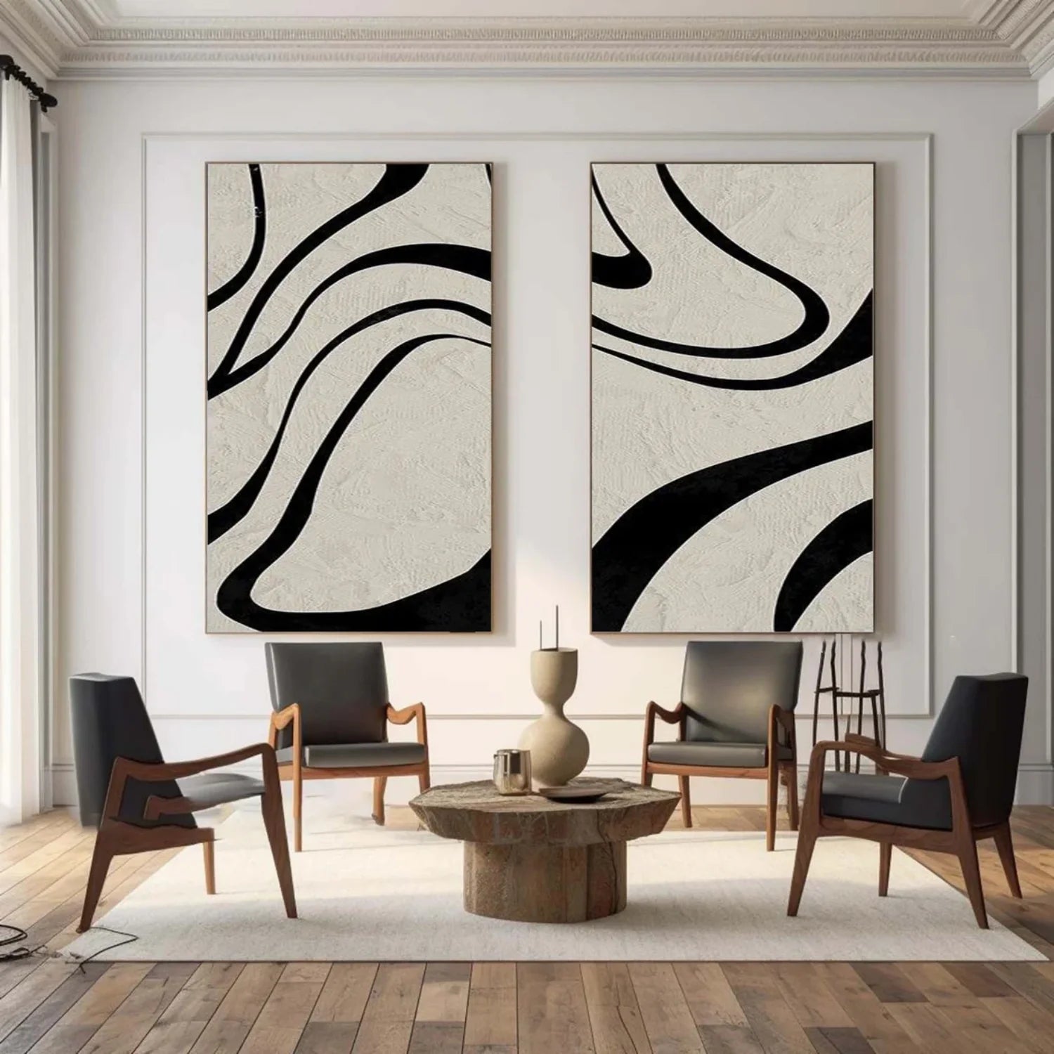 Abstract Tranquility Set of 2 #WS387