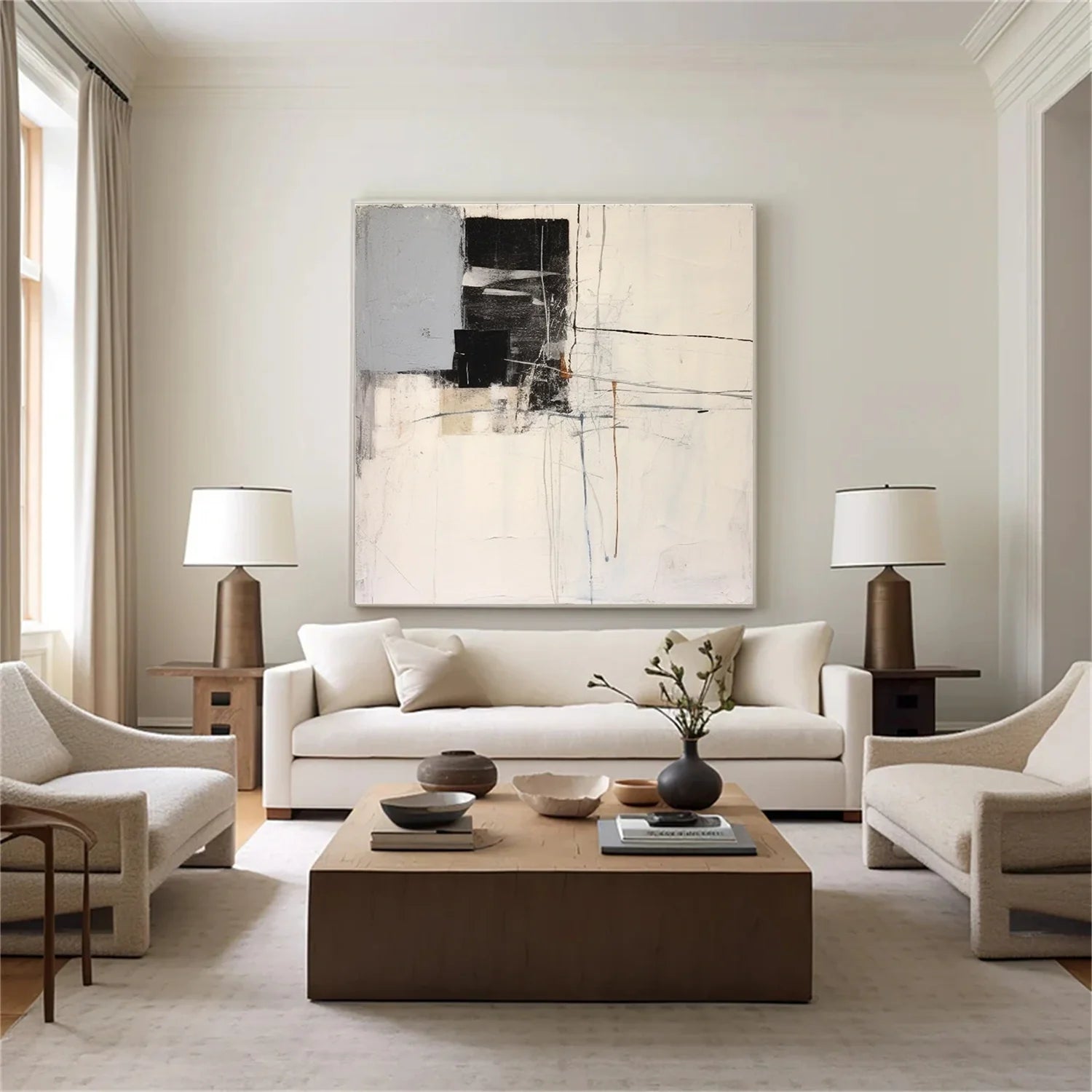 Abstract Canvas Art #WS678