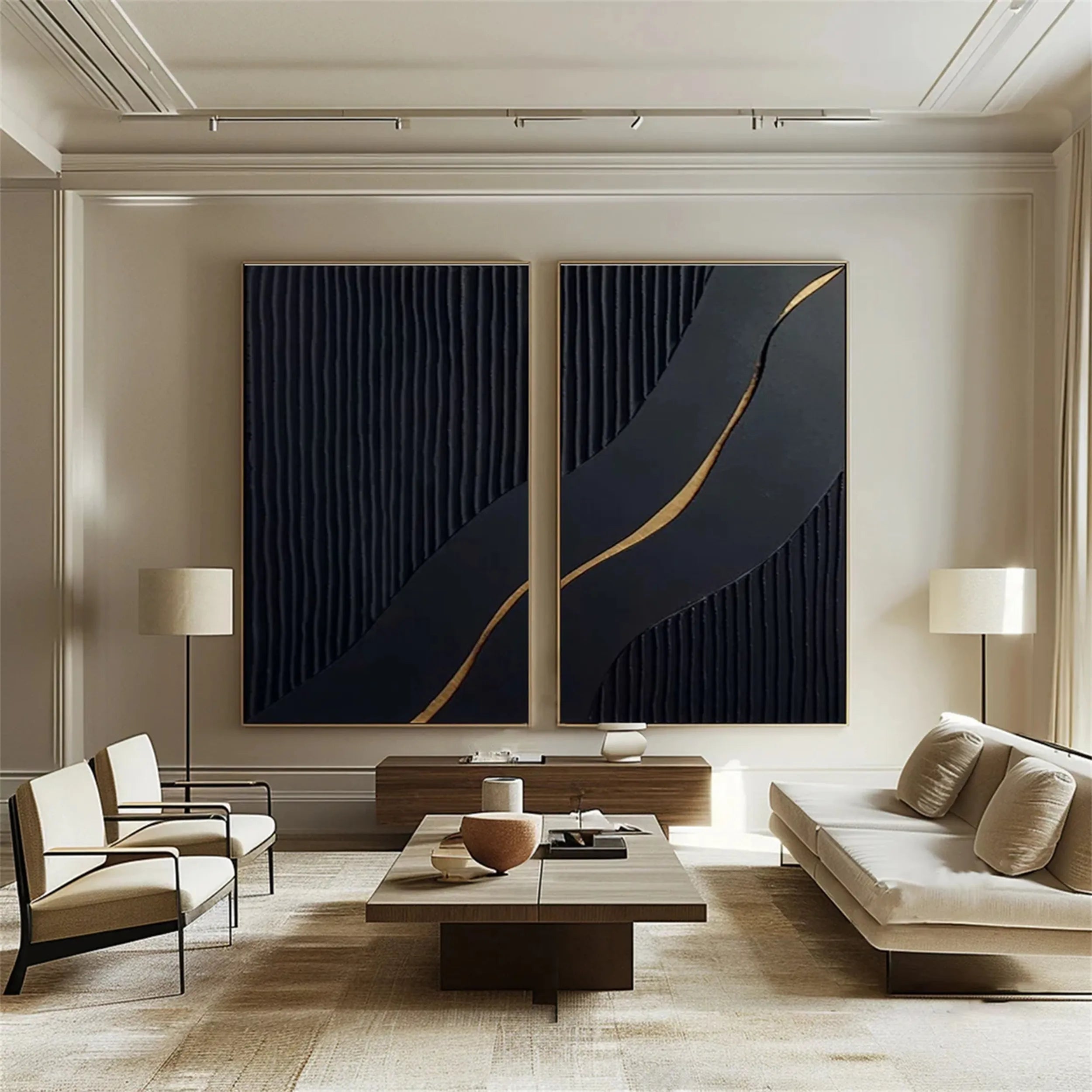 Minimalist Zen Set of 2 #MZ081