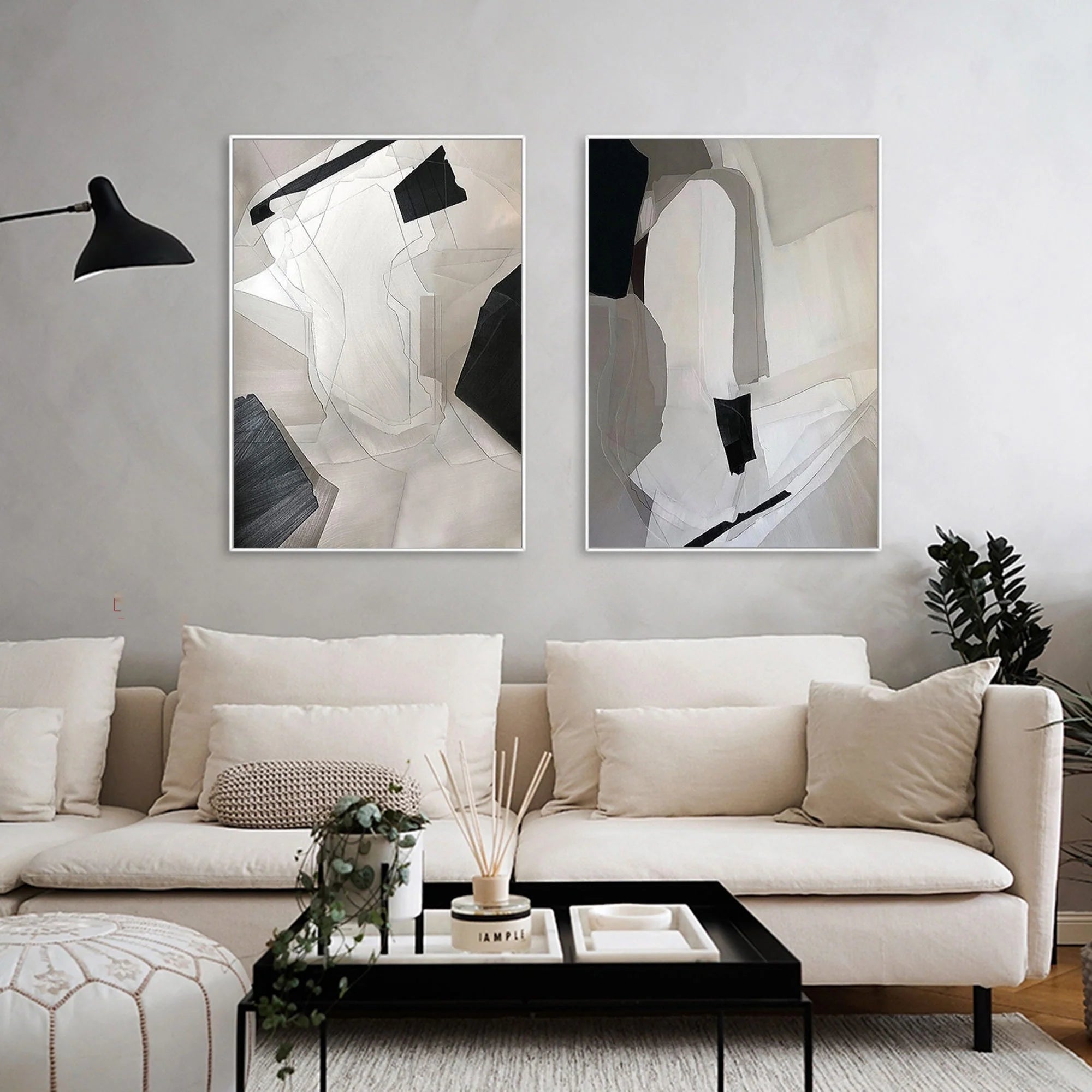 Abstract Tranquility Set of 2 #WS025