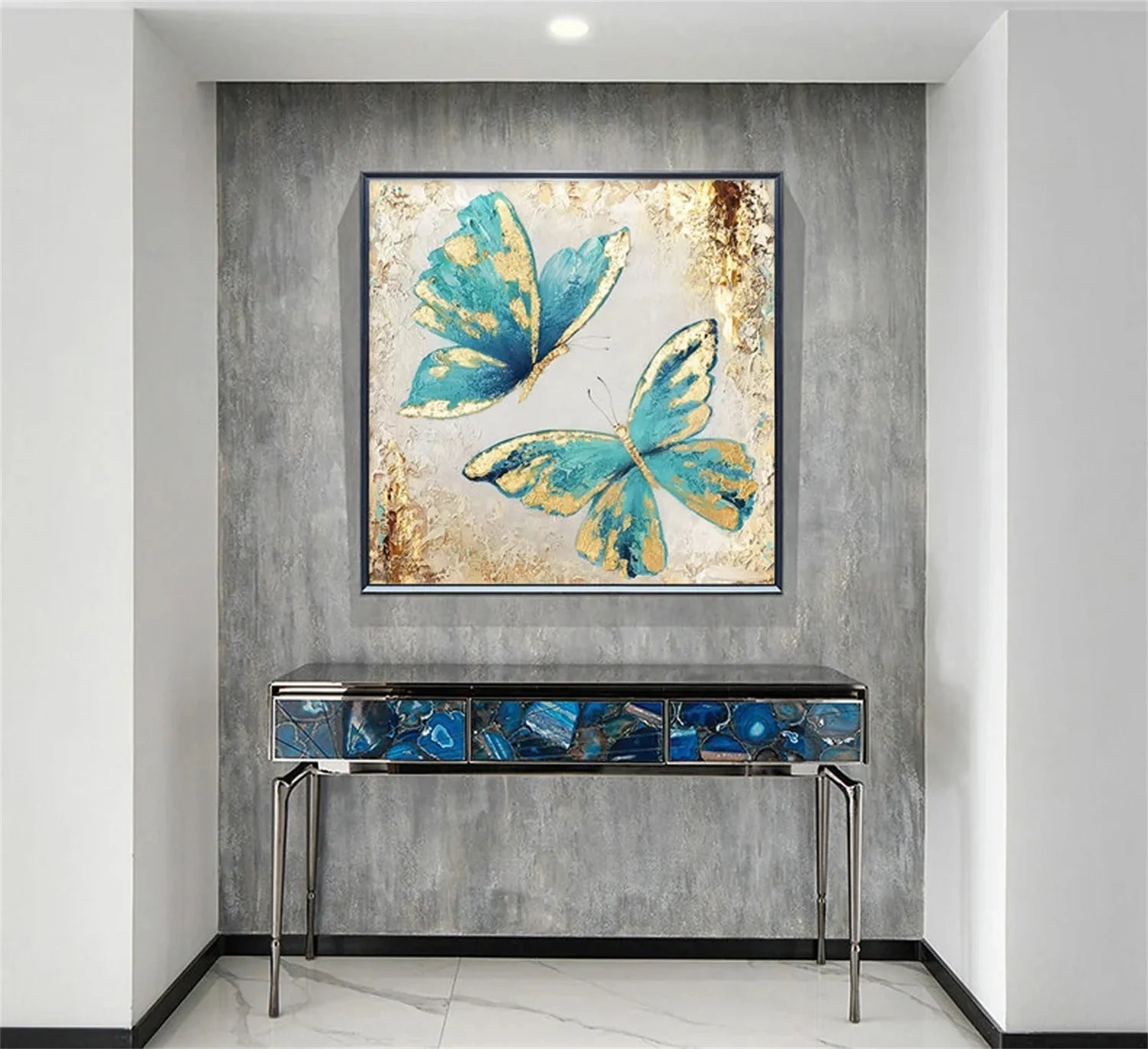Colorful Abstract Animal Wall Art #AL054