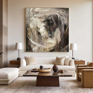 Abstract Horse Wall Art #AL157