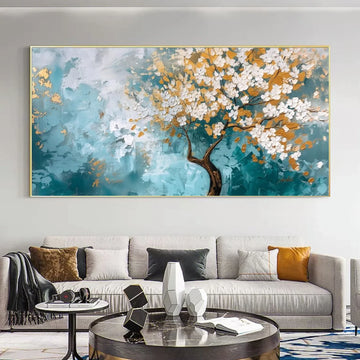 Flower & Tree Abstract Wall Art #ML186