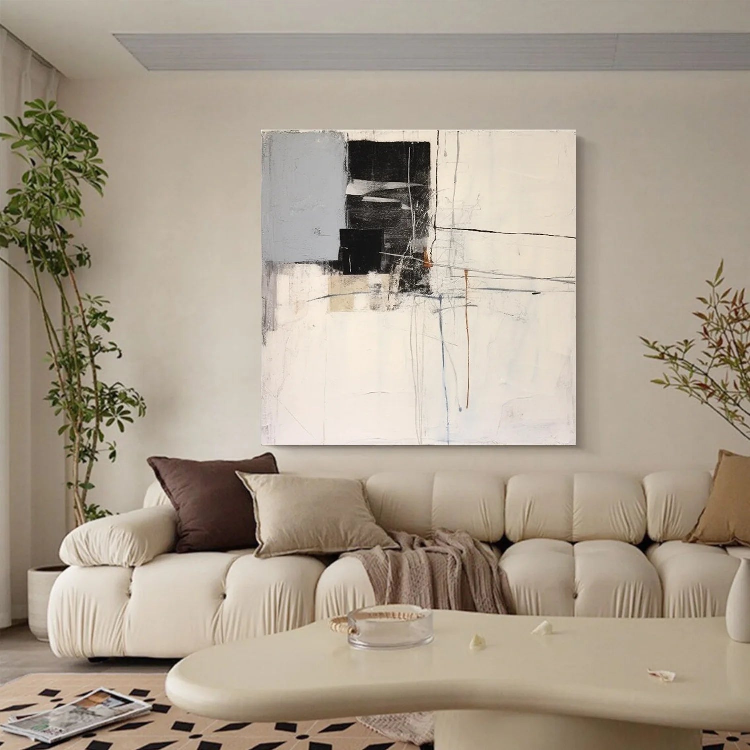 Abstract Canvas Art #WS678