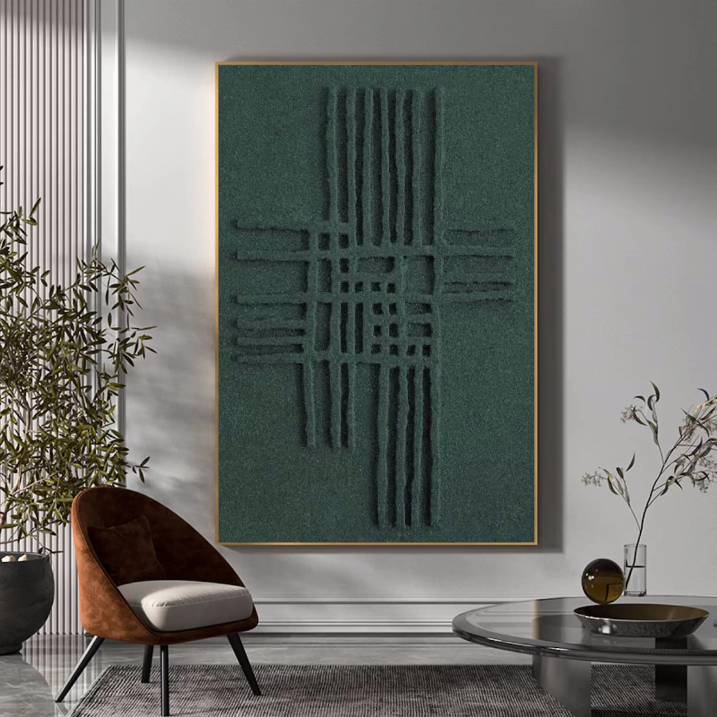 Green Texture Art #GT024