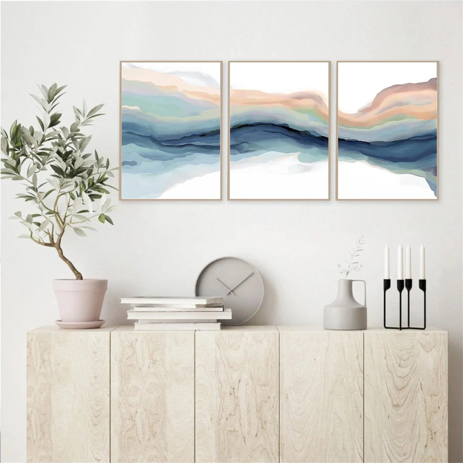 Abstract Tranquility Set of 3 #WS543
