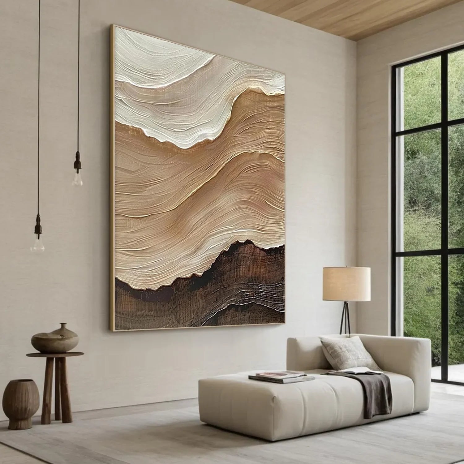 Minimalist Textured Canvas Art #MM294