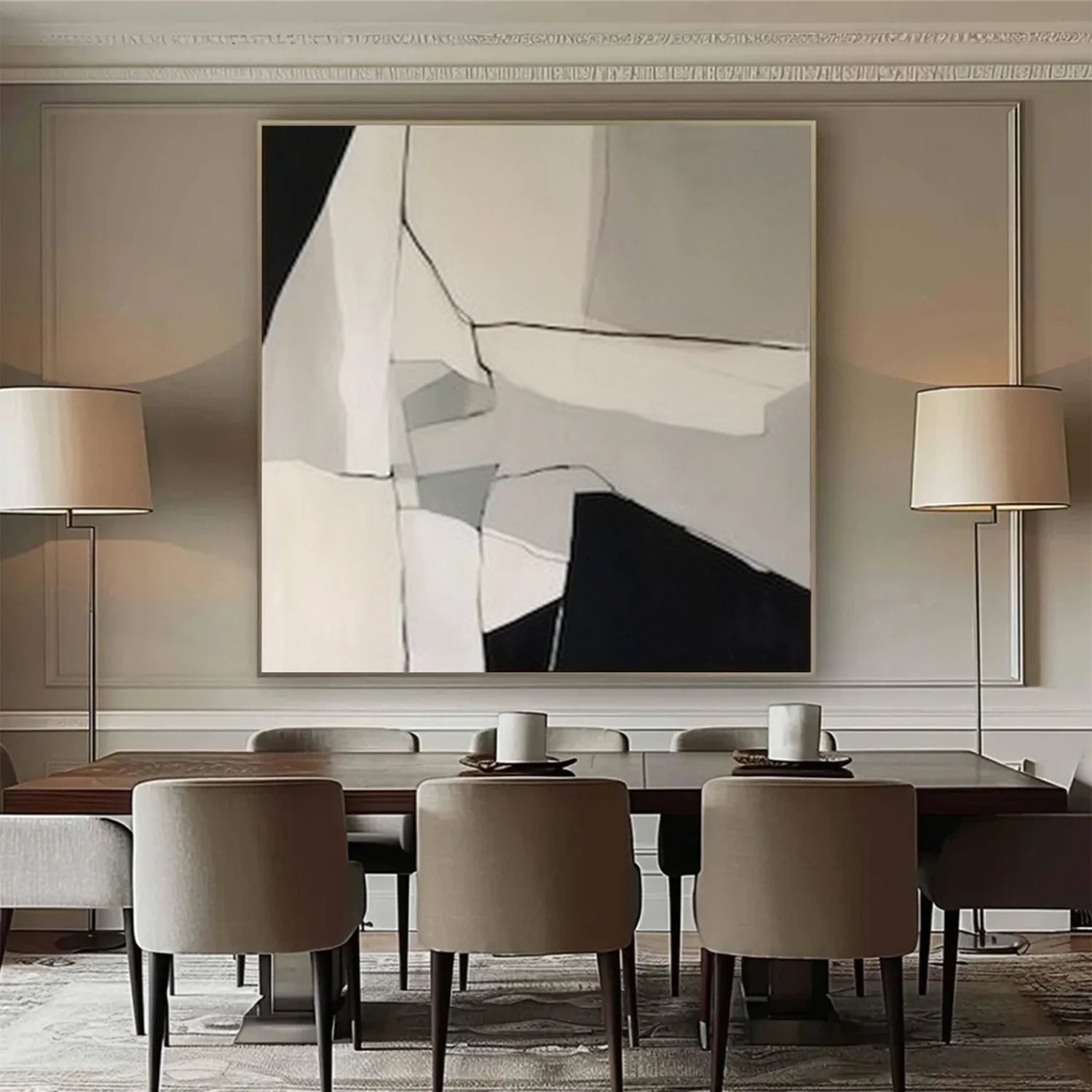 Abstract Canvas Art #WS675