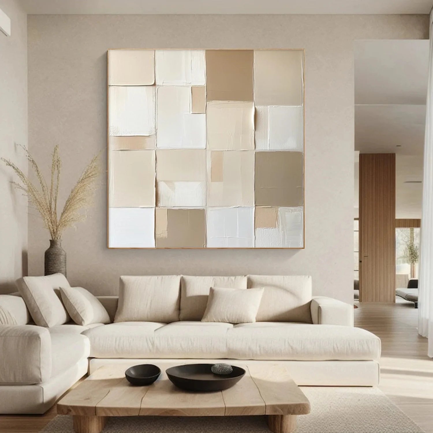 Minimalist Textured Canvas Art #MM338