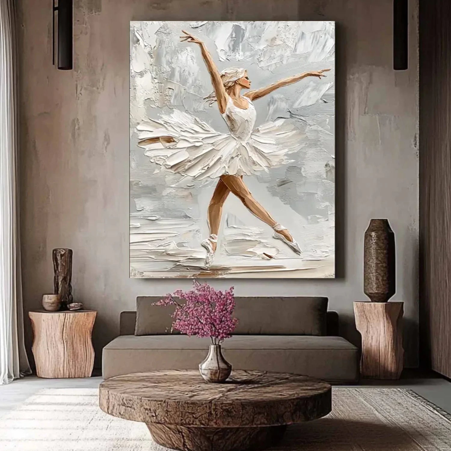 Abstract Portrait Wall Art #AP098