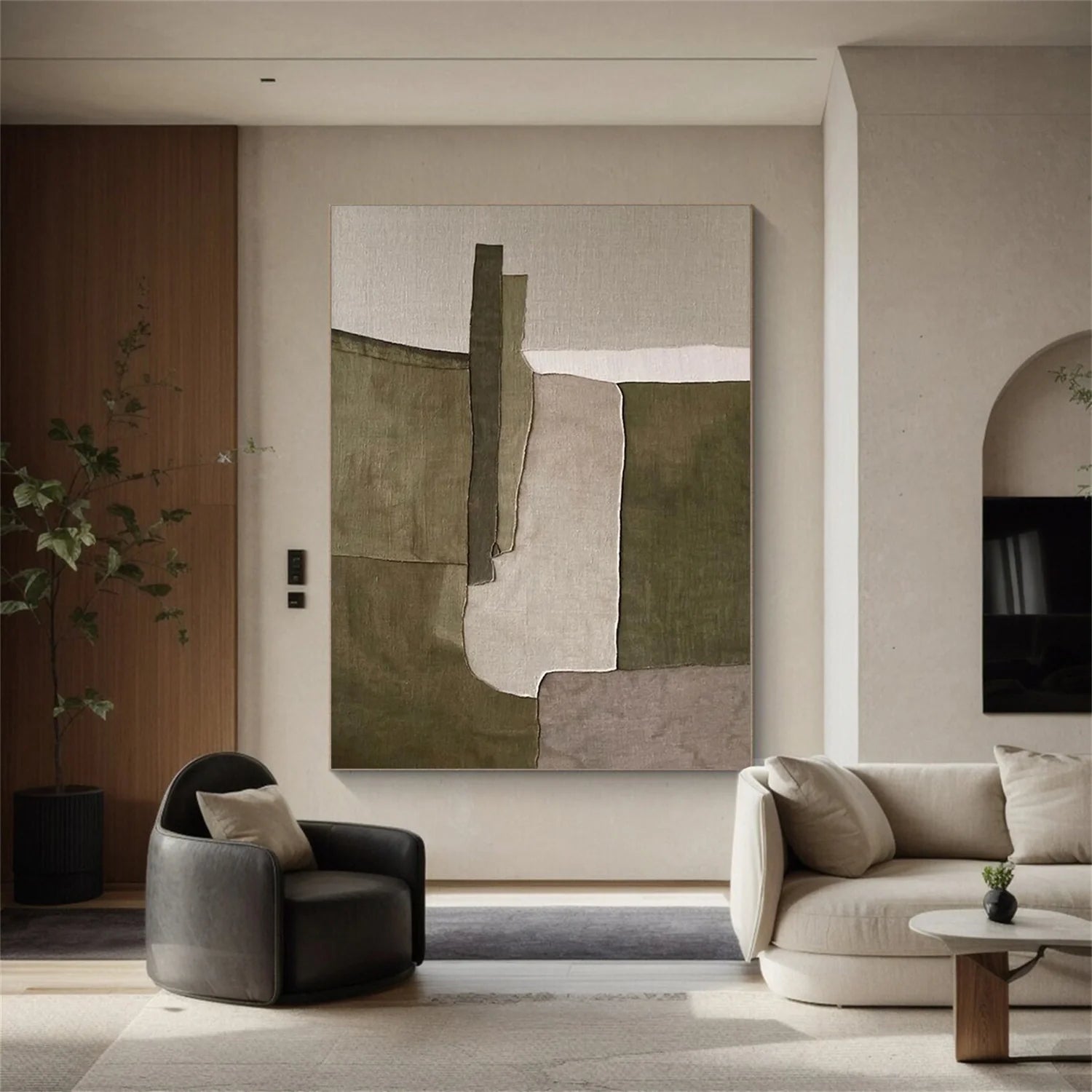 Abstract Canvas Art #WS693