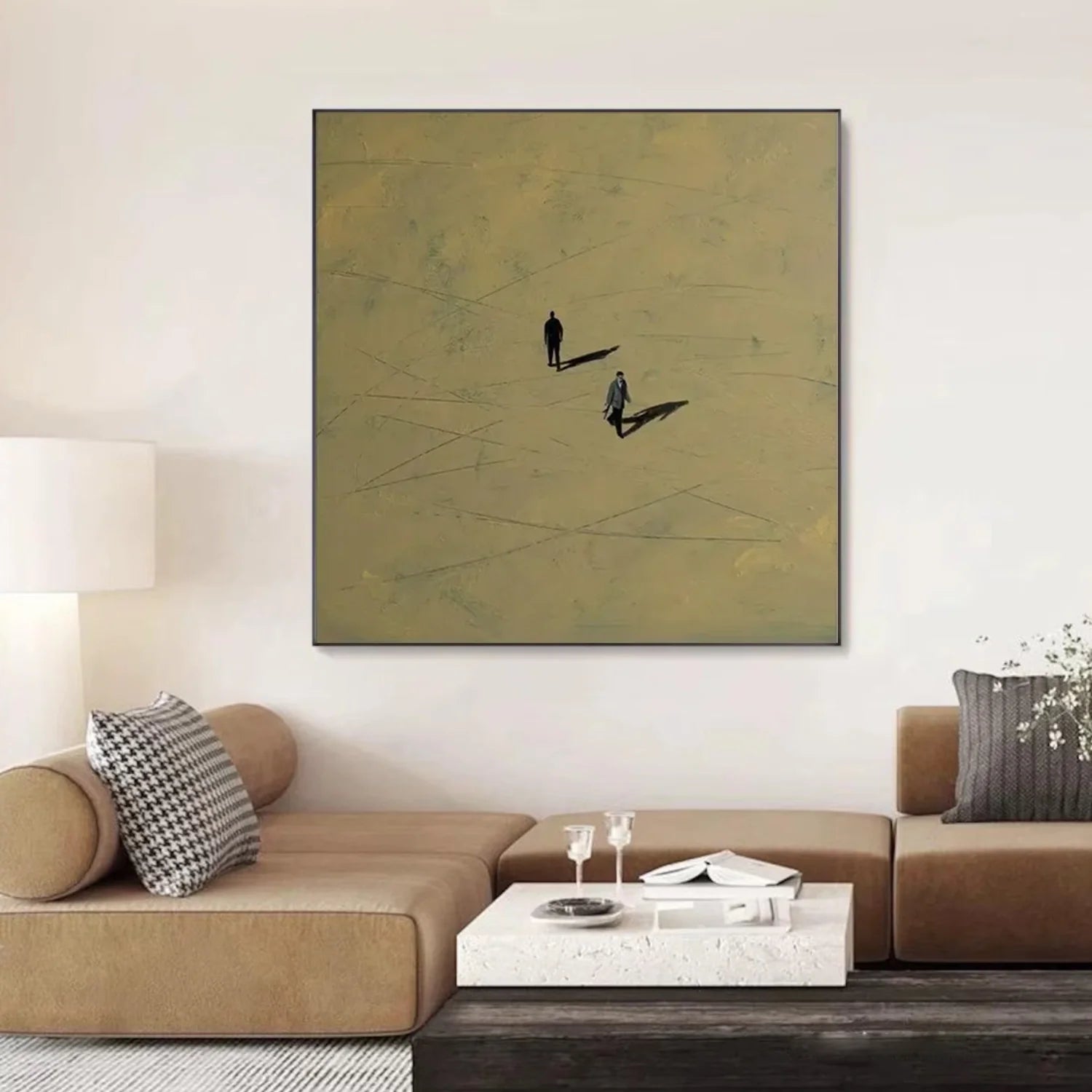 Abstract Portrait Wall Art #AP096