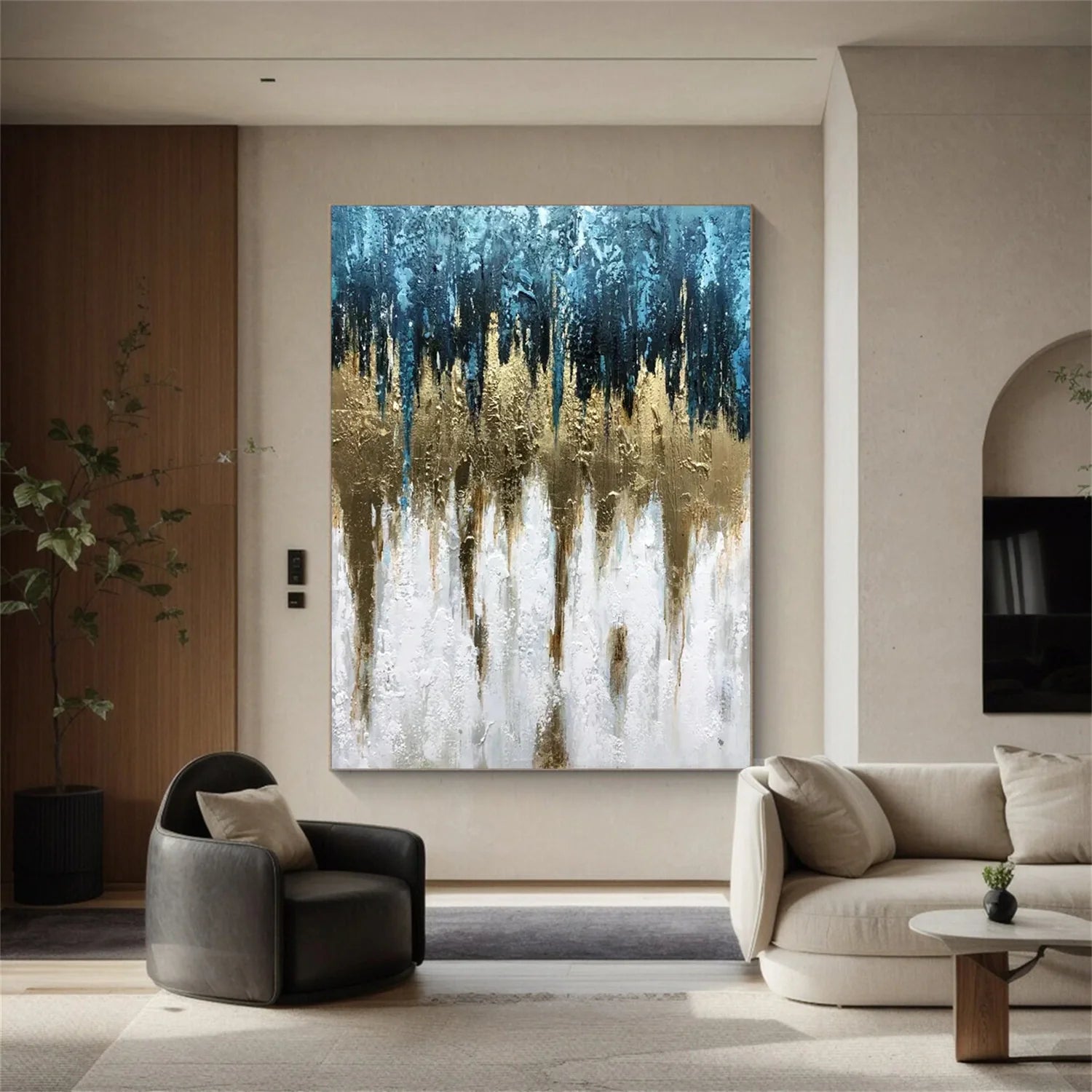 Abstract Canvas Art #WS692
