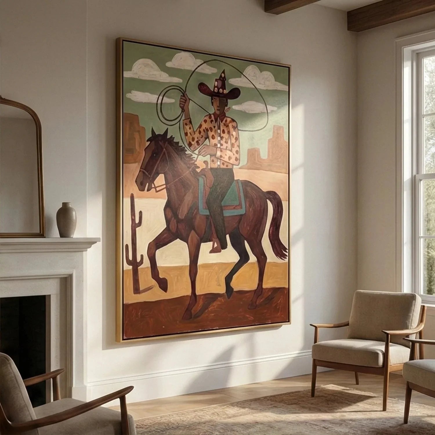 Vintage Americana Art #VA003