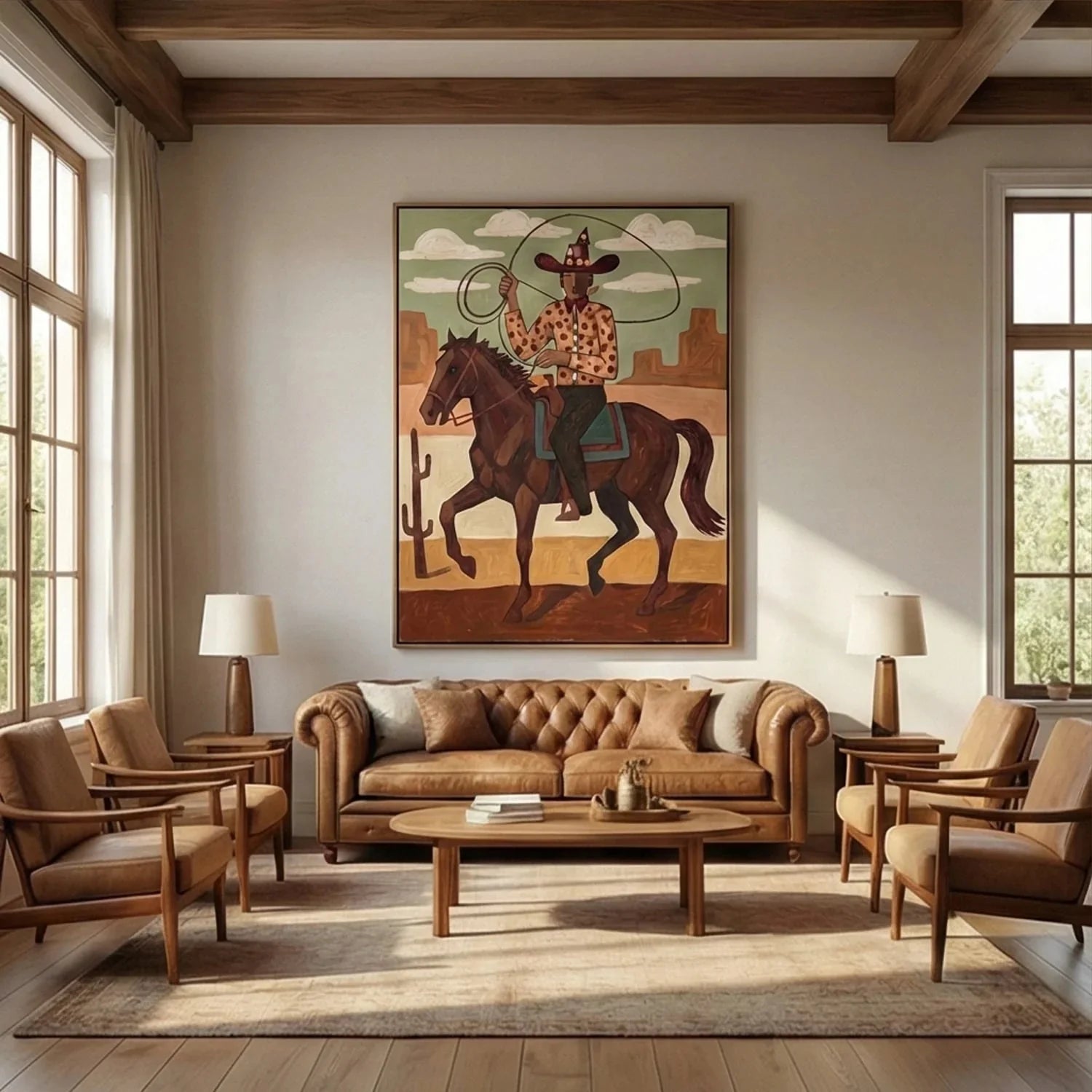 Vintage Americana Art #VA003