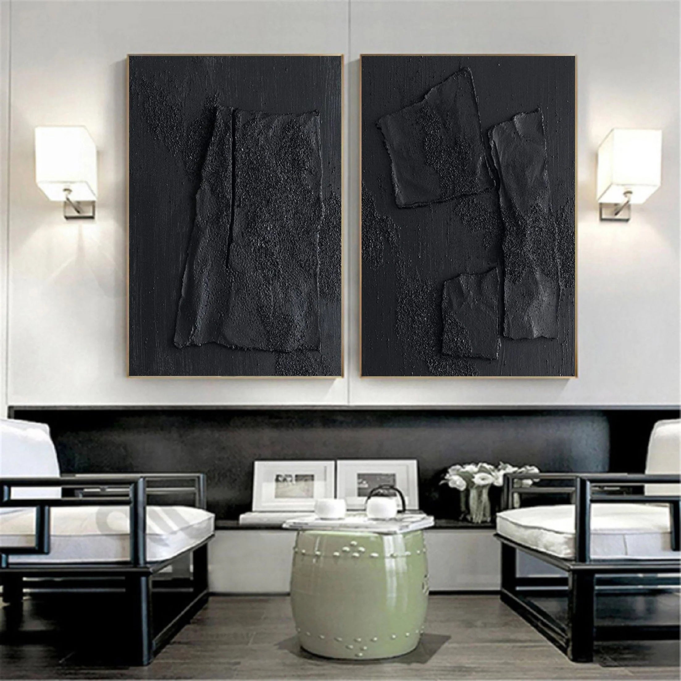 Minimalist Zen Set of 2 #MZ026