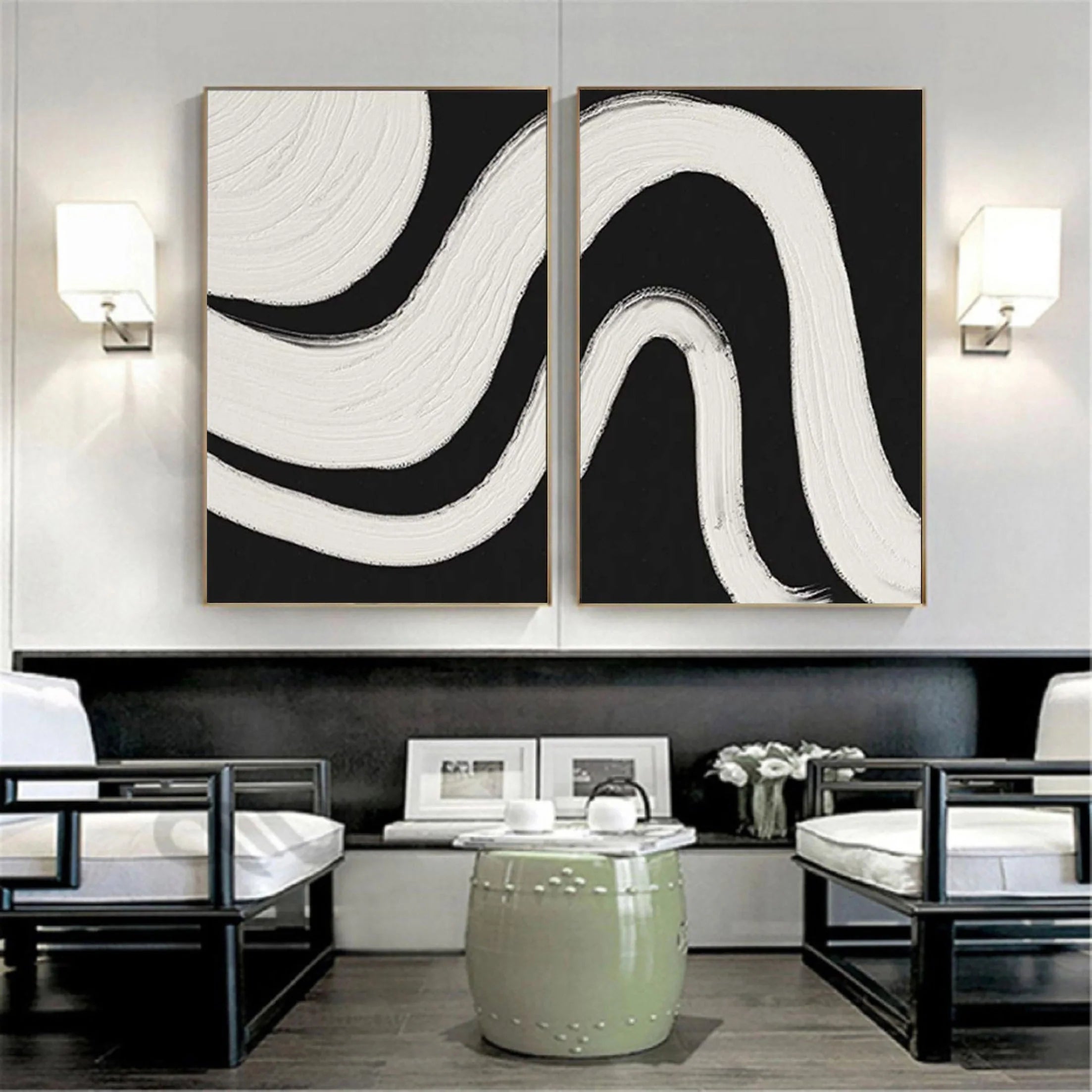 Abstract Tranquility Set of 2 #WS020