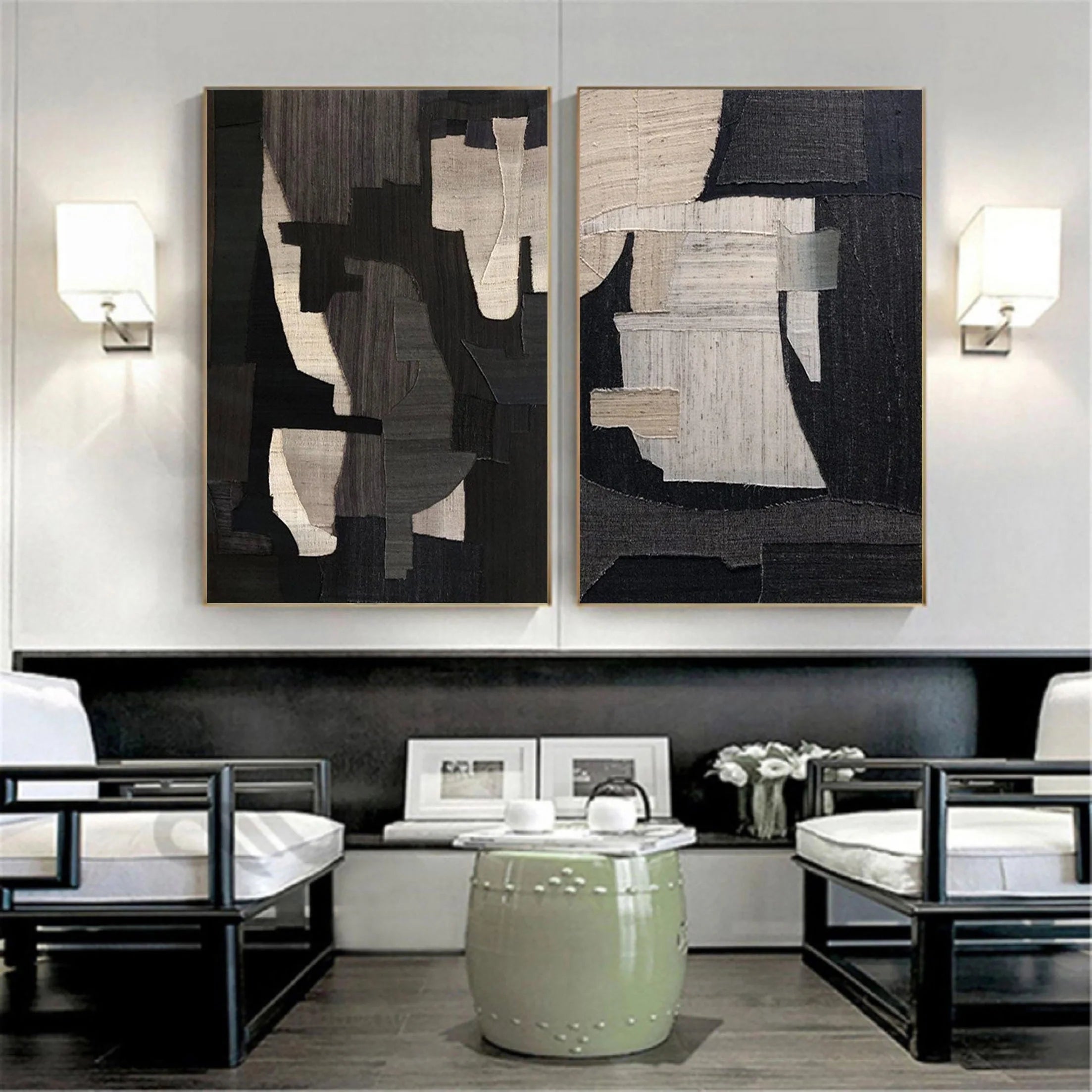 Abstract Tranquility Set of 2 #WS022