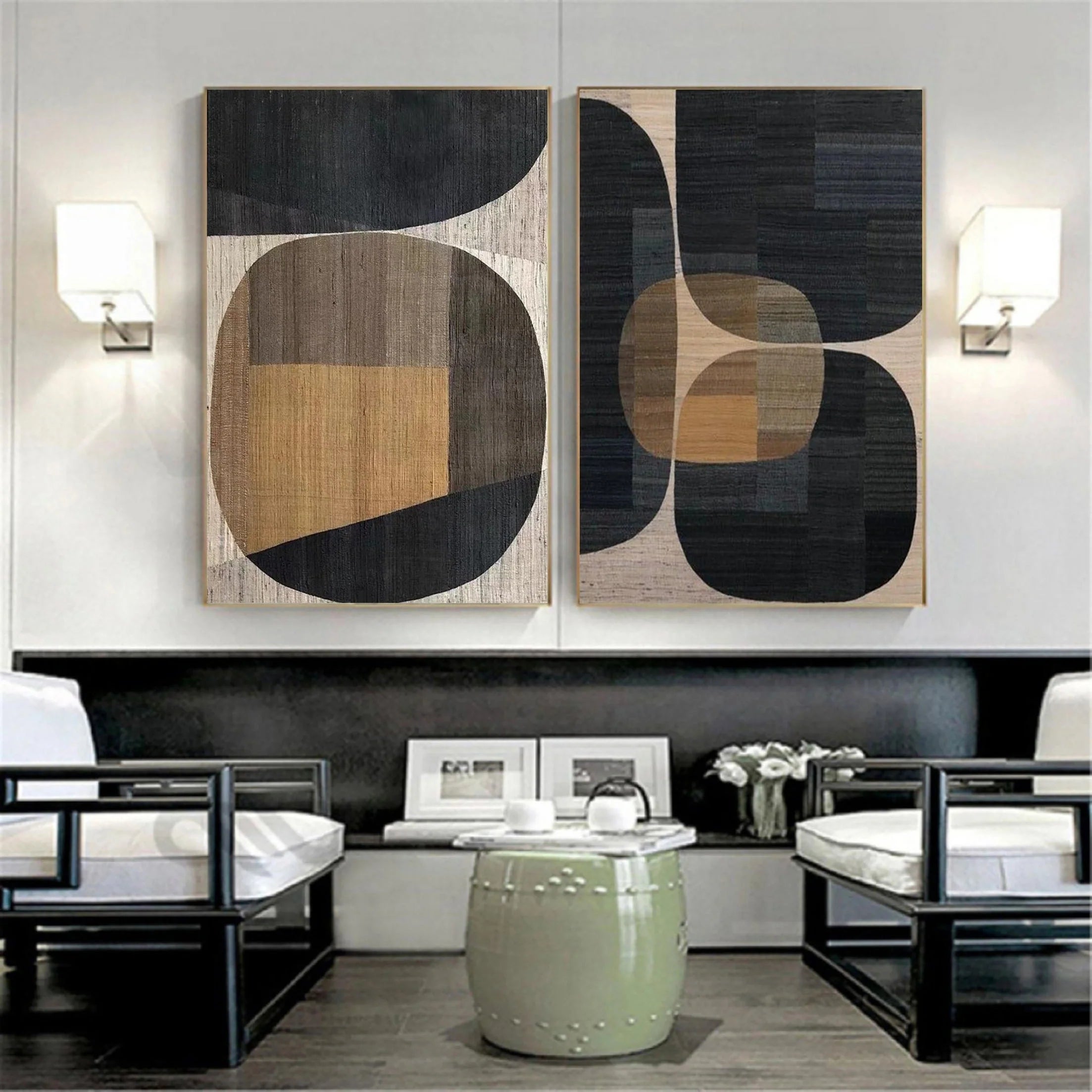 Abstract Tranquility Set of 2 #WS021
