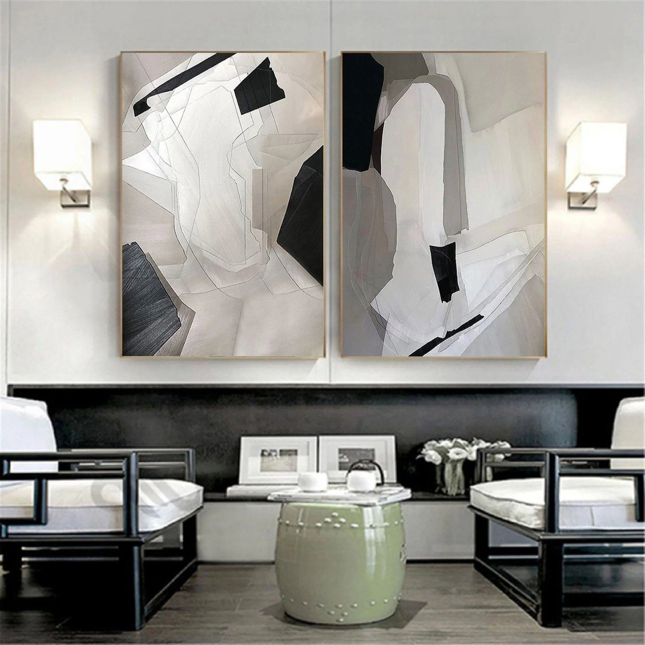 Abstract Tranquility Set of 2 #WS025