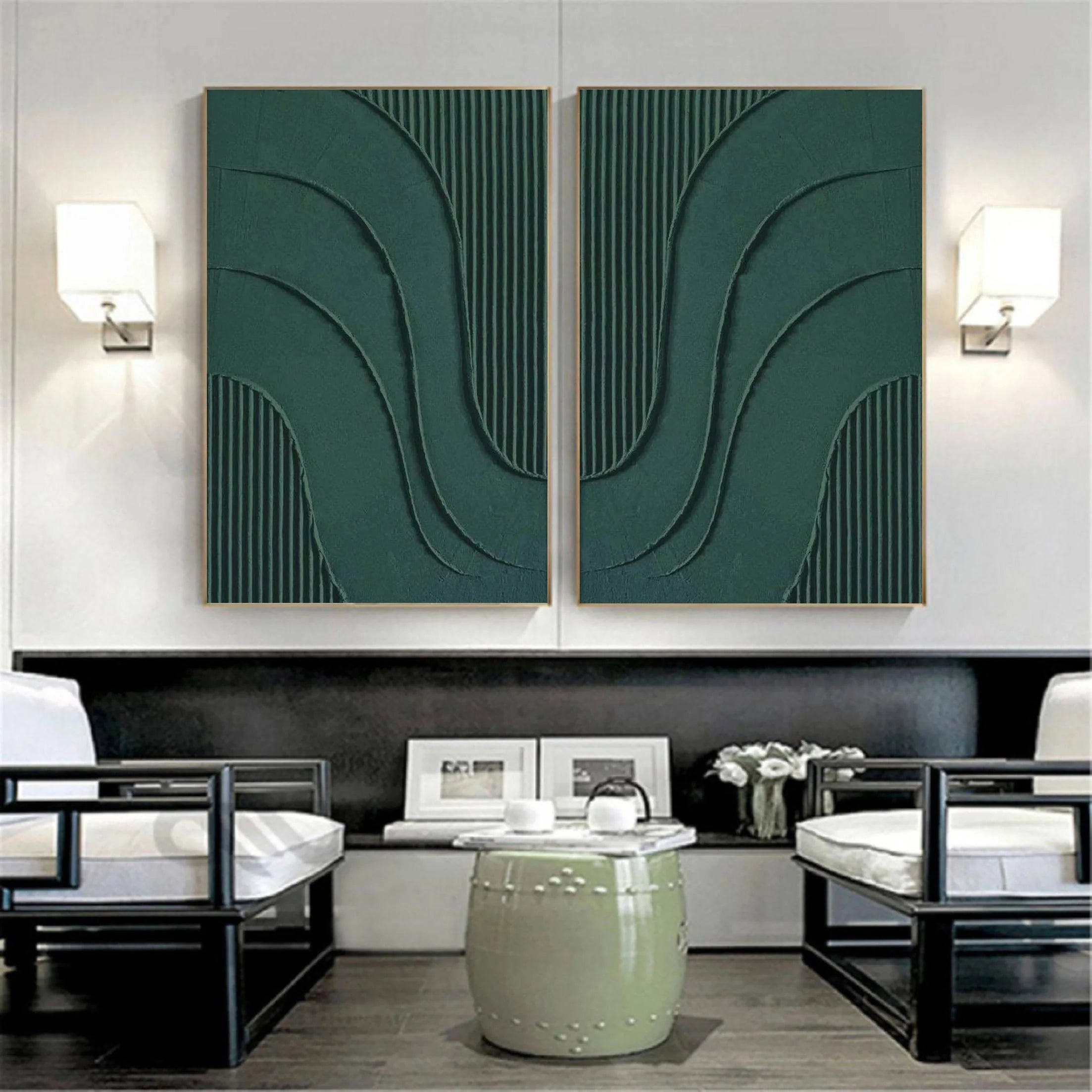 Abstract Tranquility Set of 2 #WS017