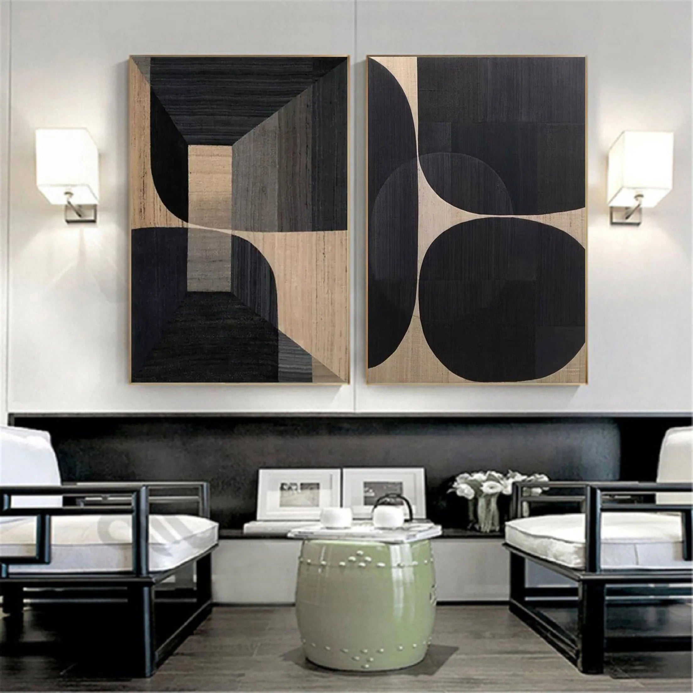 Abstract Tranquility Set of 2 #WS029