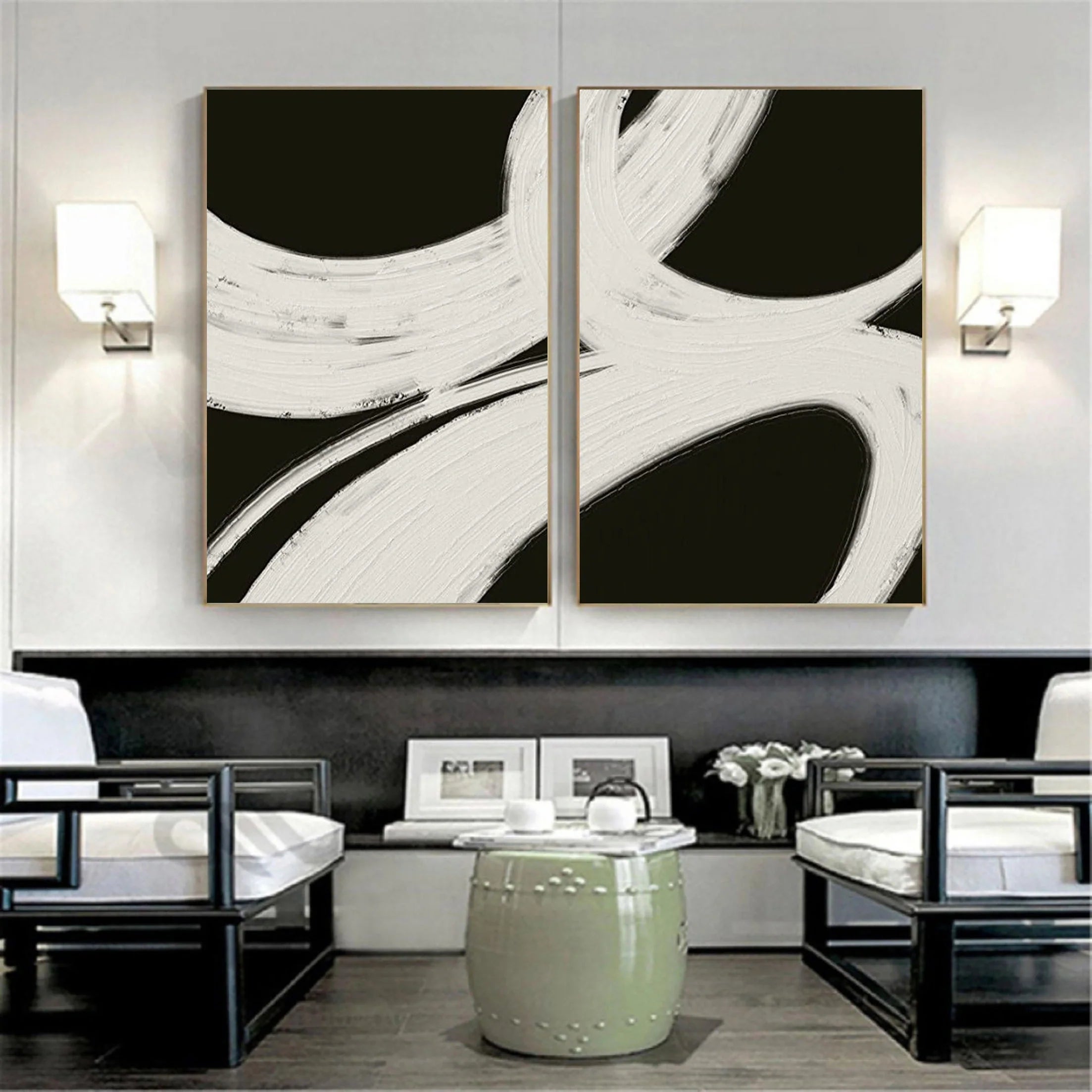 Abstract Tranquility Set of 2 #WS016