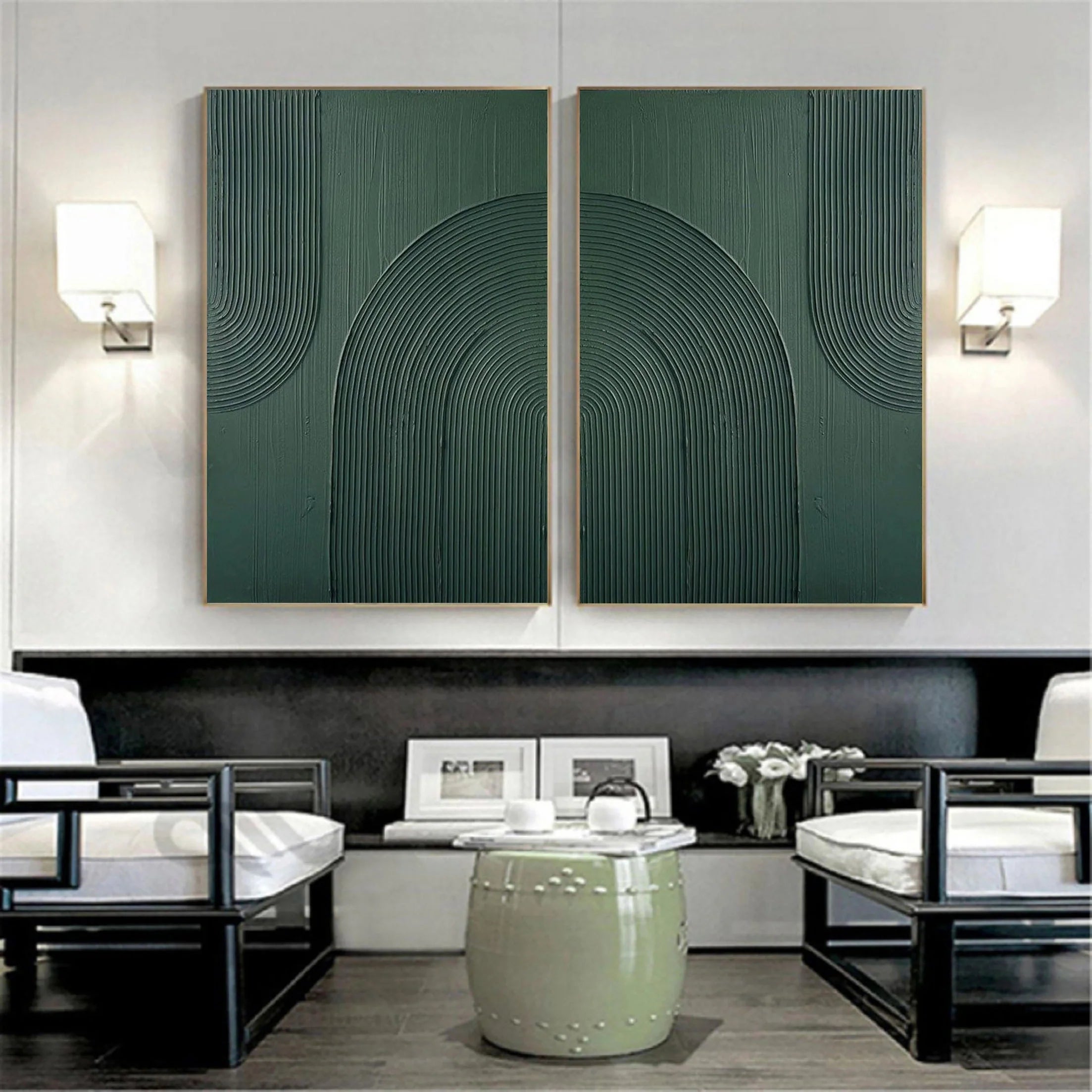 Abstract Tranquility Set of 2 #WS023