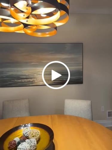 Sea & Sky Abstract Wall Art #MS190