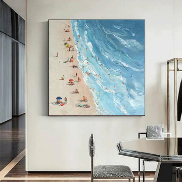 Swimming Sport Textured Wall Art #SA026