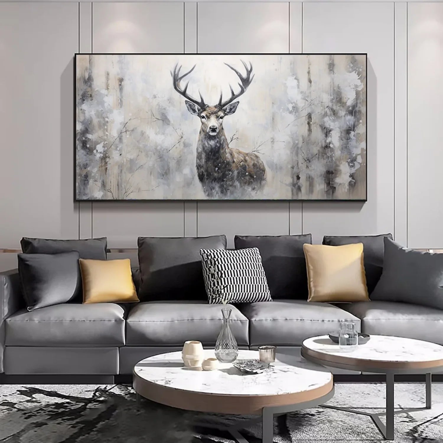 Abstract Animal Wall Art #AL129