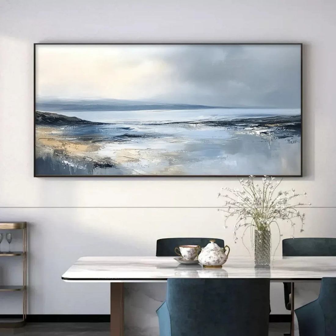Sea & Sky Abstract Wall Art #MS133