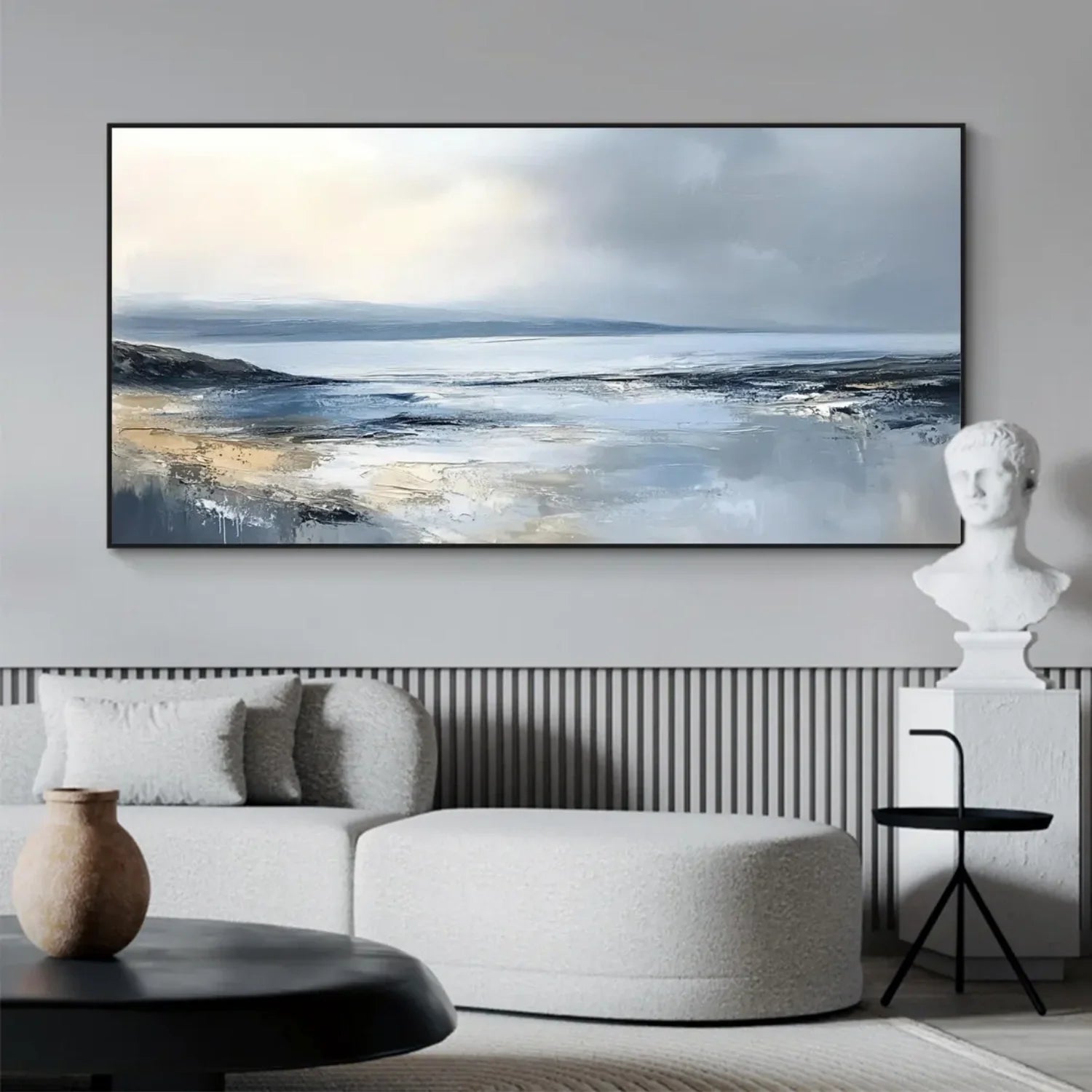 Sea & Sky Abstract Wall Art #MS133