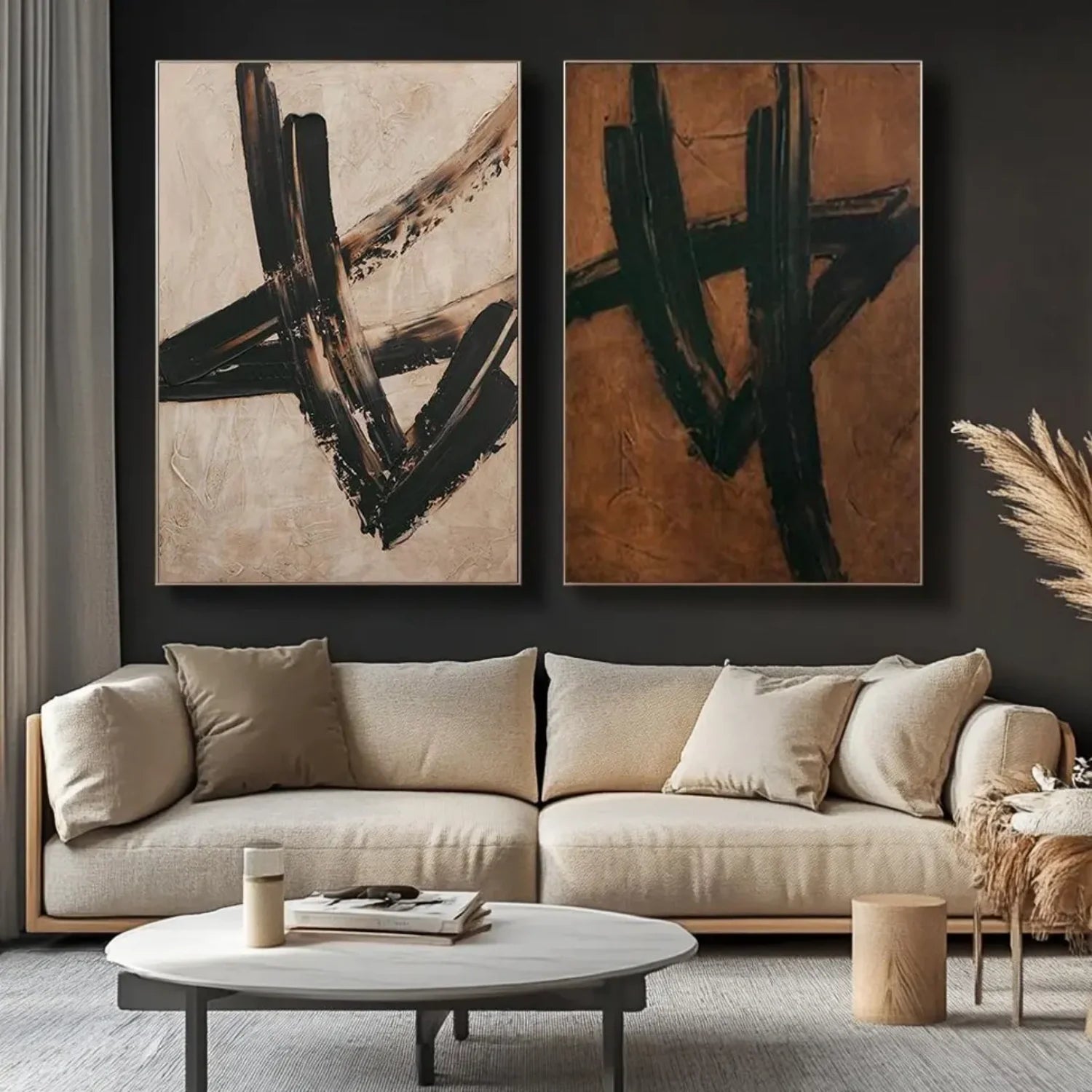 Abstract Tranquility Set of 2 #WS553