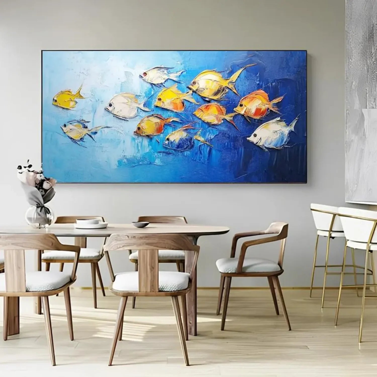Abstract Animal Textured Wall Art #AL127