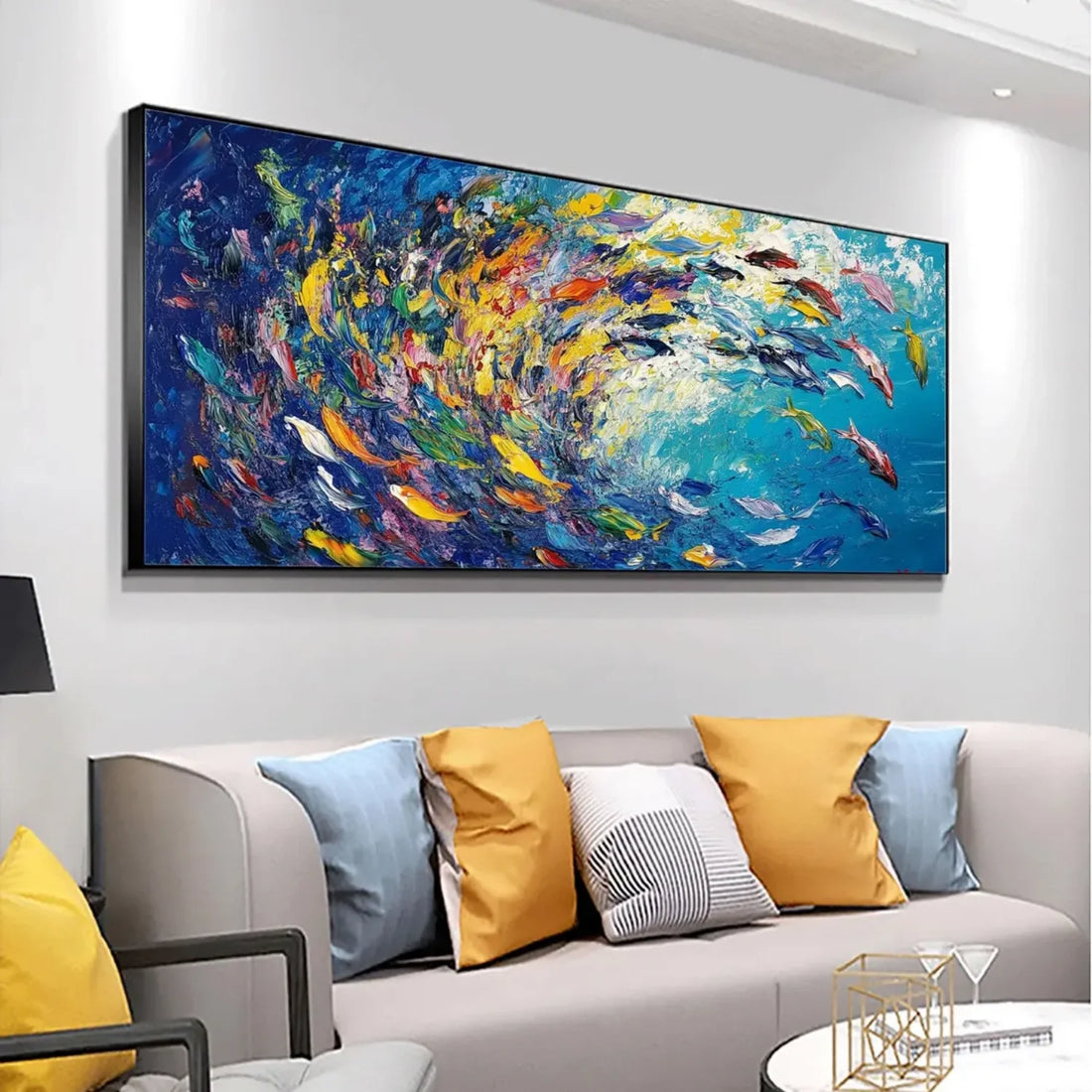 Abstract Animal Textured Wall Art #AL126