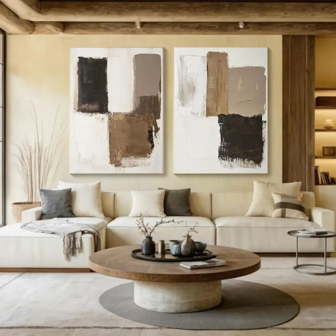 Wabi Sabi Canvas Art Set of 2 #WS621