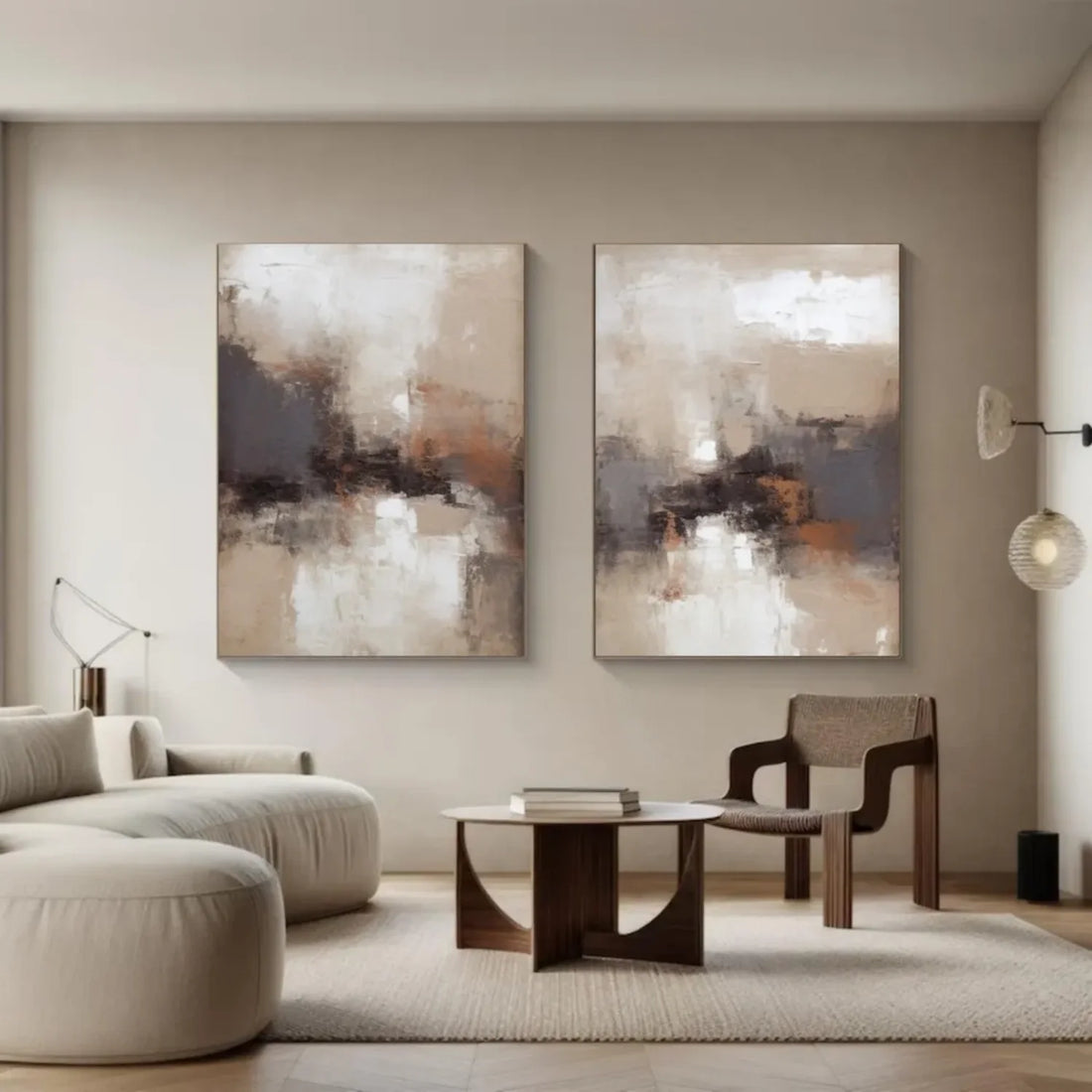 Wabi Sabi Canvas Art Set of 2 #WS620