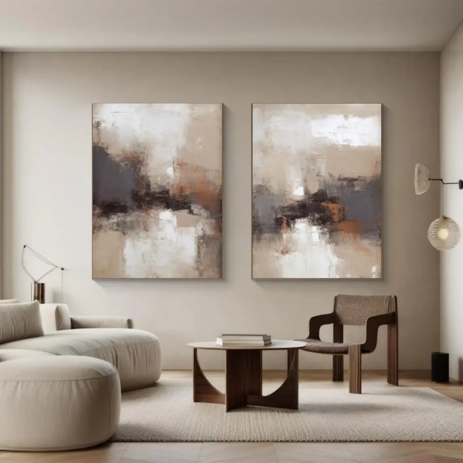 Wabi Sabi Canvas Art Set of 2 #WS620