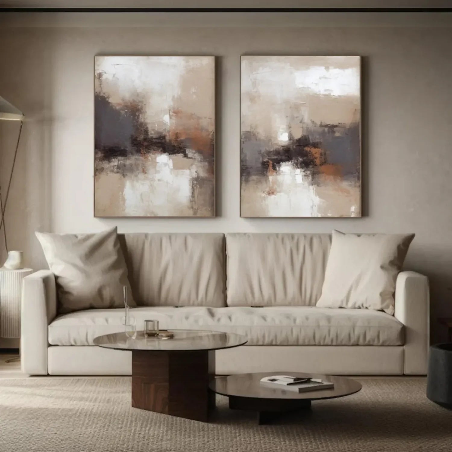 Wabi Sabi Canvas Art Set of 2 #WS620