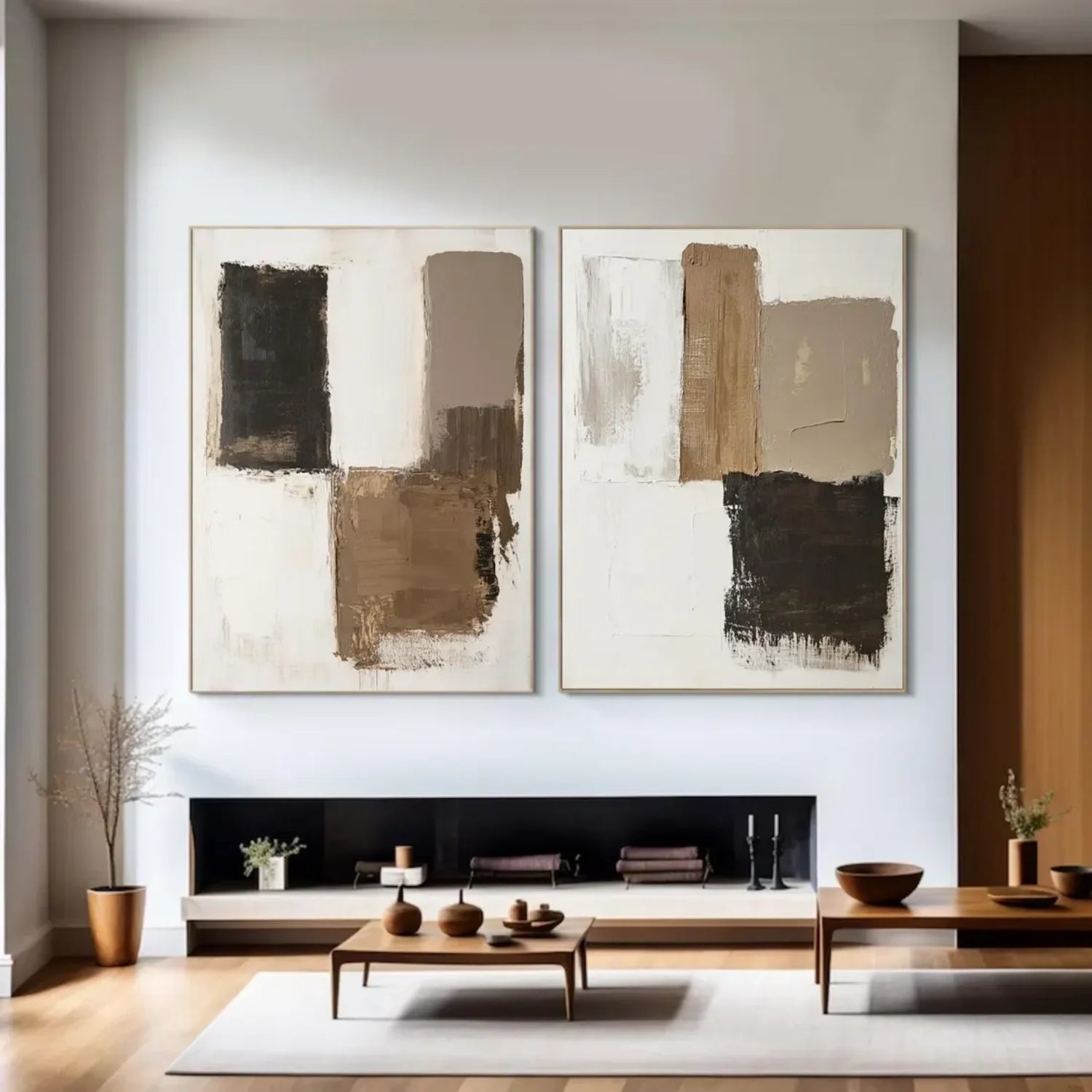 Wabi Sabi Canvas Art Set of 2 #WS621