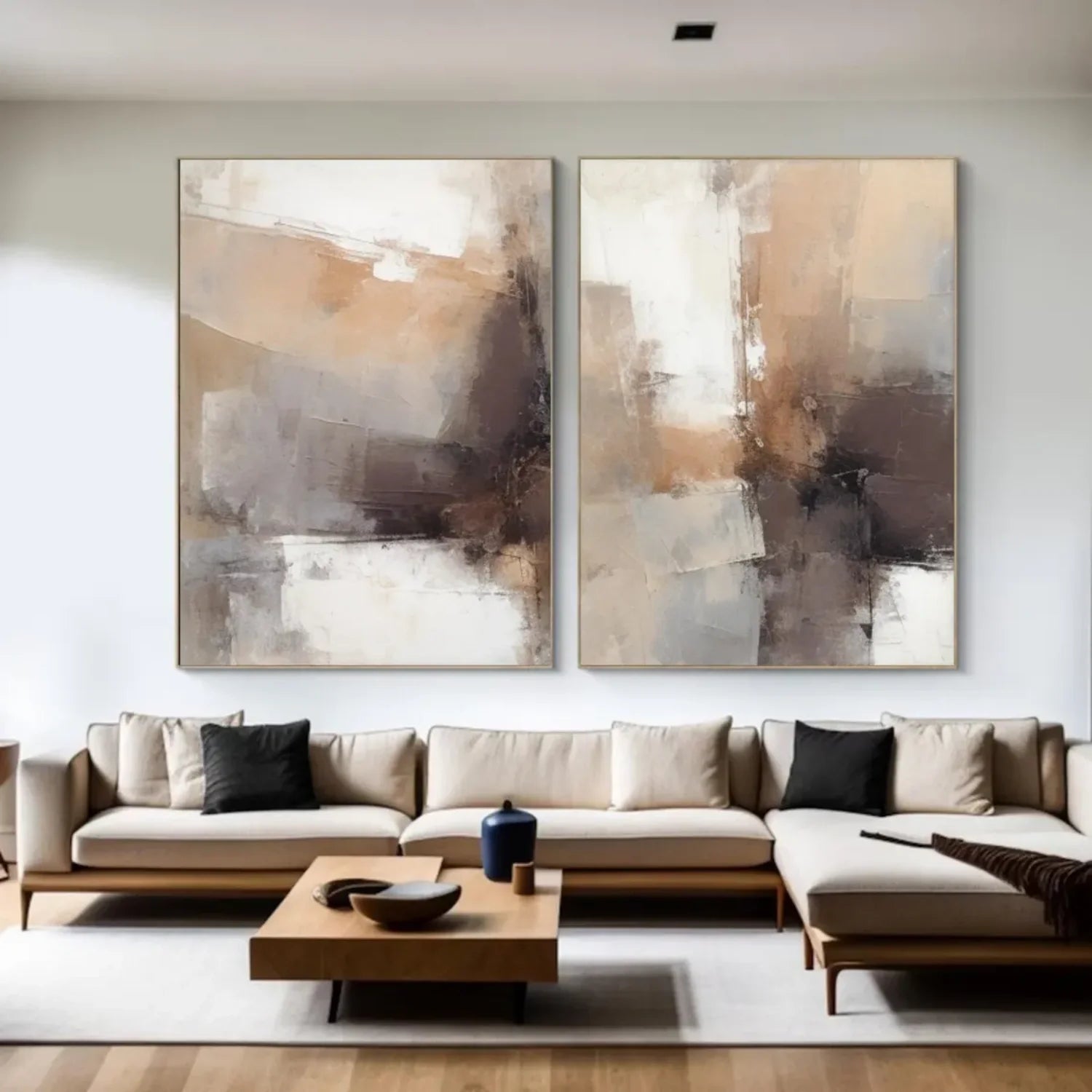 Wabi Sabi Canvas Art Set of 2 #WS619