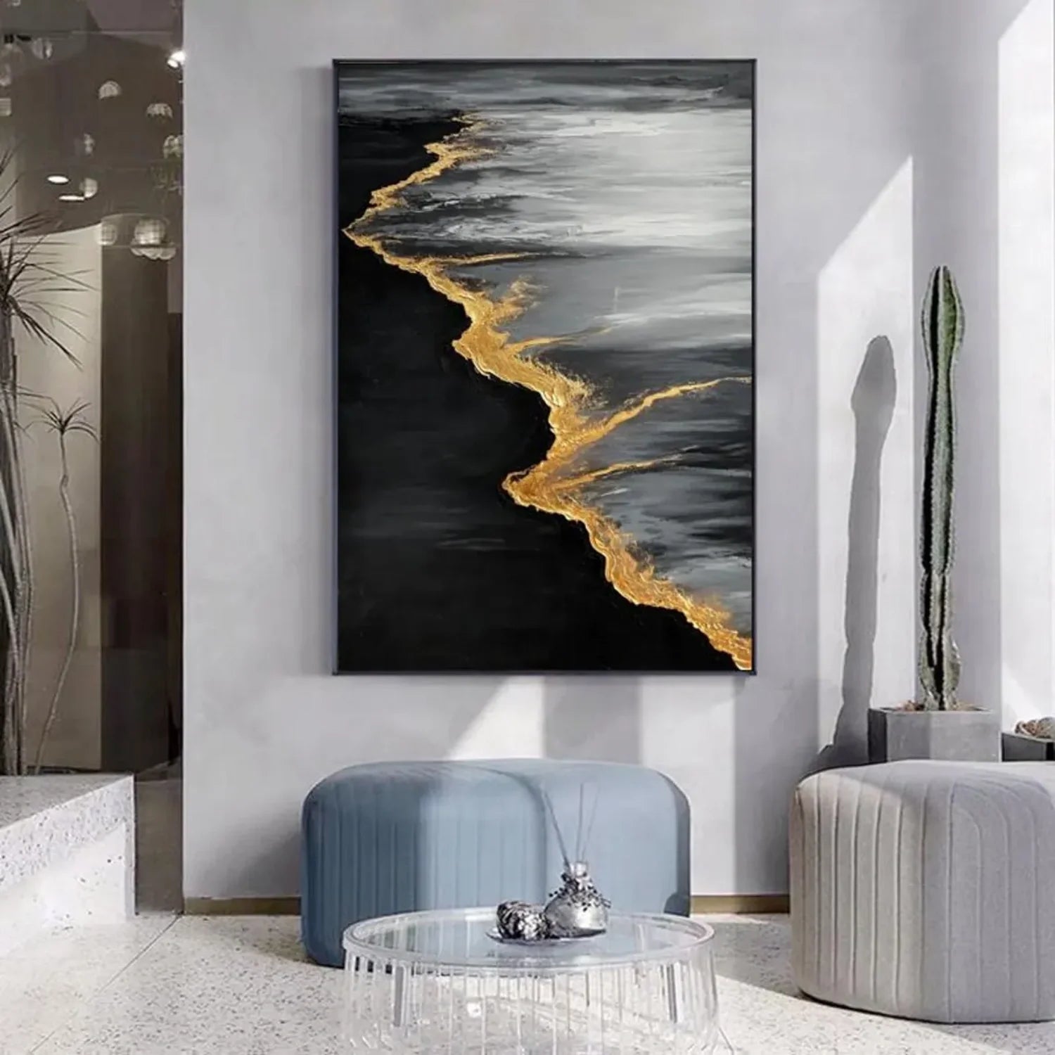 Abstract Textured Canvas Art #WS604